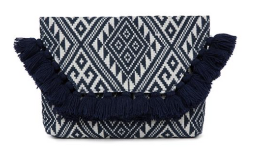 Coco Tassel Fold Clutch-JT