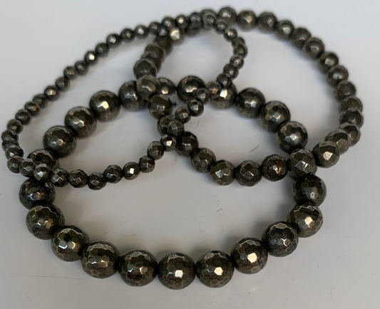 Hematite Stone Stretch Bracelet