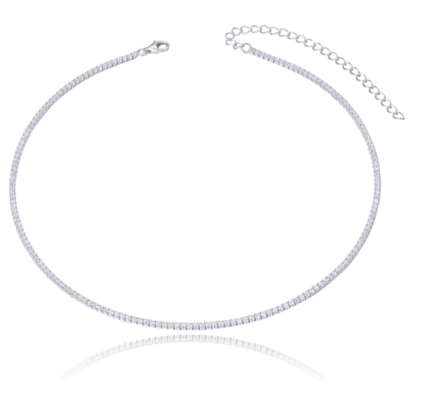 Tennis CZ Choker